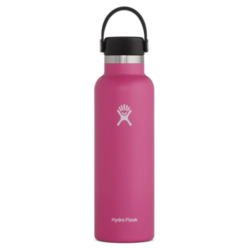 Nie przegap Butelka izolowana 621ml Hydro Flask Standard Mouth Flex Cap 21oz - Carnation