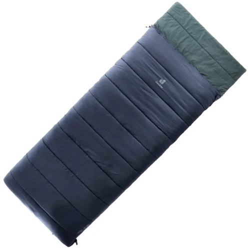 Ostatnie sztuki śpiwór kopertowy jednowarstwowy Deuter Orbit SQ +6°-Lewy Ink-Teal
