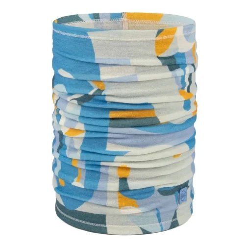 Darmowa dostawa Chusta Buff Merino Lightweight Prints Neckwear - Luviglory Blue
