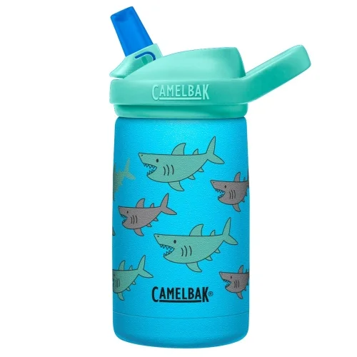 Butelka CamelBak Eddy®+ Kids Vacuum Insulated 350 ml - School of Sharks Promocja