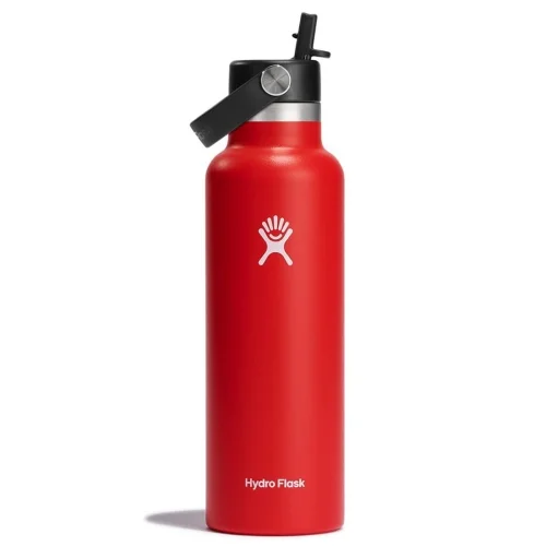 Butelka termiczna 621ml Hydro Flask Standard Mouth Straw Cap 21oz - Goji Szybka wysyłka