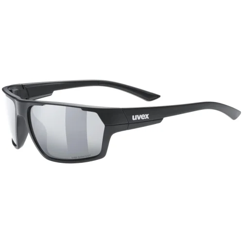 Najlepsza cena Okulary Uvex Sportstyle 233 - Black/mat/silver