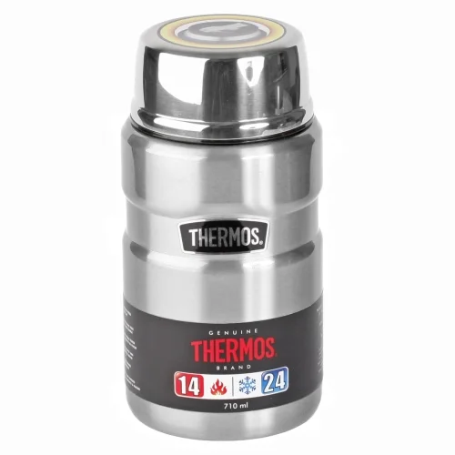 Termos obiadowy z łyżką THERMOS King Food Jar 710ml Steel Zamów dziś