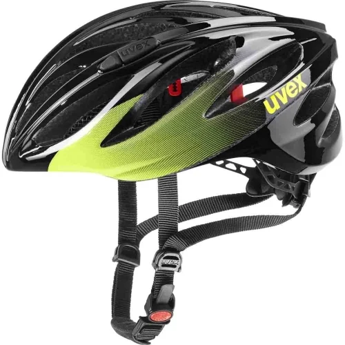 Kask rowerowy Uvex Boss Race - Black Lime 52 - 56 cm Tylko dziś