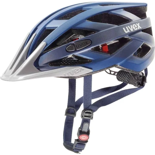 Łatwy zwrot Kask rowerowy Uvex i-vo CC - Darkblue Metallic Mat 52 - 57 cm