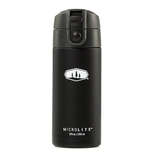 Kubek termiczny GSI Glacier Stainless Microlite 350 Flip Black Do wyczerpania zapasów