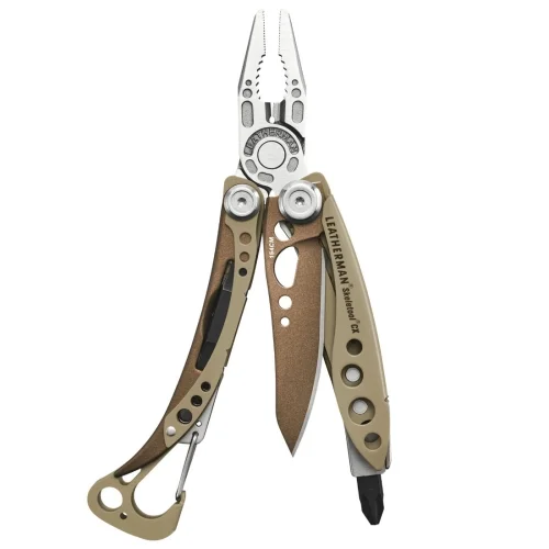 Multitool Leatherman Skeletool CX - Sandstorm Dostępne od ręki