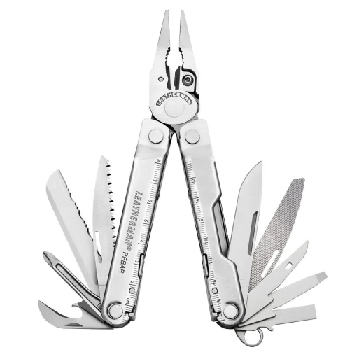 Wybór klientów Multitool Leatherman Rebar - Stainless Steel
