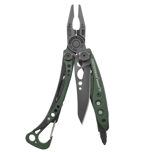 Sprawdź teraz Multitool Leatherman Skeletool CX - OD Green