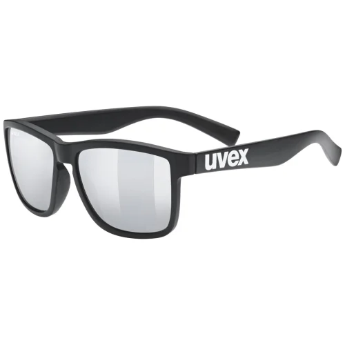 Okulary przeciwsłoneczne Uvex Lgl 39 - Black/mat/silver Łatwy zwrot