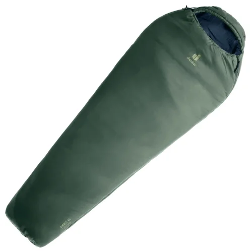 Tylko dziś Dwusezonowy śpiwór dla wysokich Deuter Orbit EL 0C/32F - Ivy-Ink