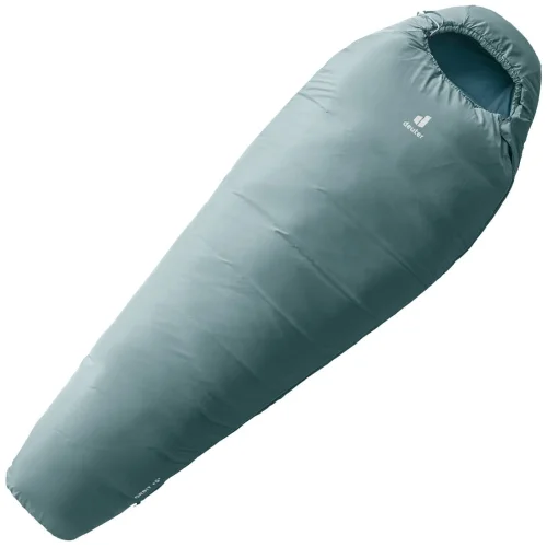 Jednowarstwowy śpiwór damski Deuter Orbit +5° SL-Prawy Shale-Slateblue Taniej