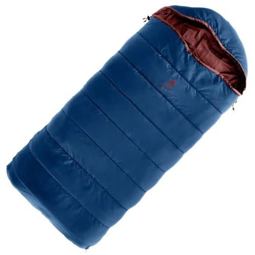 Kopertowy śpiwór dziecięcy Deuter Starlight SQ - Nightblue-Redwood Premium