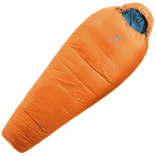 Okazja Trzysezonowy śpiwór damski Deuter Orbit -5° SL-Prawy Mandarine-Slateblue