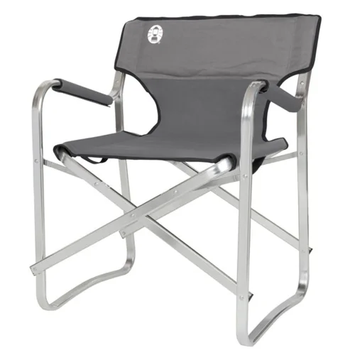 Szybka dostawa Krzesło kempingowe Coleman Deck Chair - Aluminium Grey