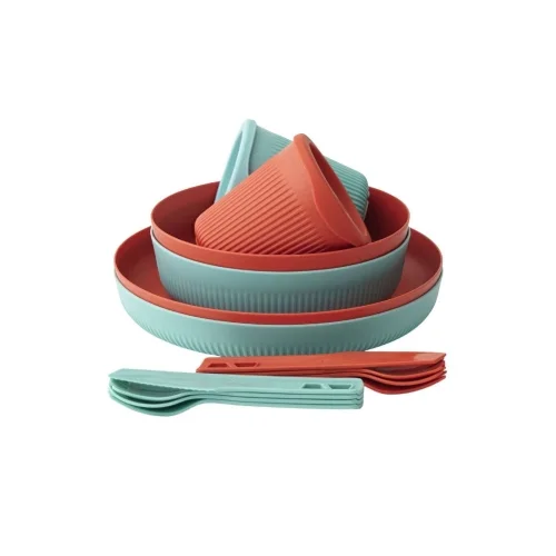 Zestaw naczyń Sea To Summit Passage Dinnerware Set 14P – Orange/Blue Niska cena