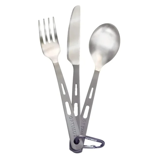 Tylko dziś Tytanowe sztućce OPTIMUS Titanium 3-Piece Cutlery Set
