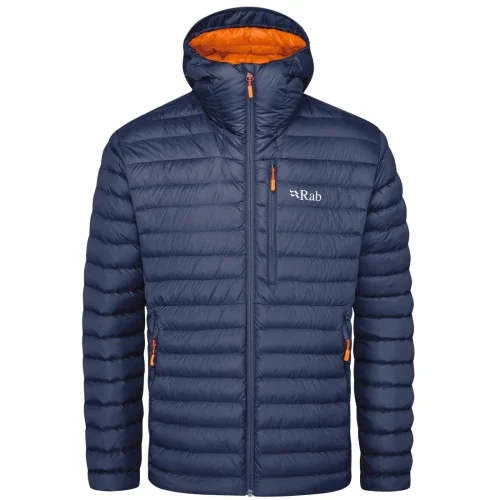 Kurtka puchowa RAB Microlight Alpine Jacket -Deep Ink Marmalade Oferta limitowana