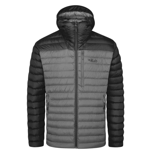 Kurtka puchowa RAB Microlight Alpine Jacket - Black/Graphene Okazja