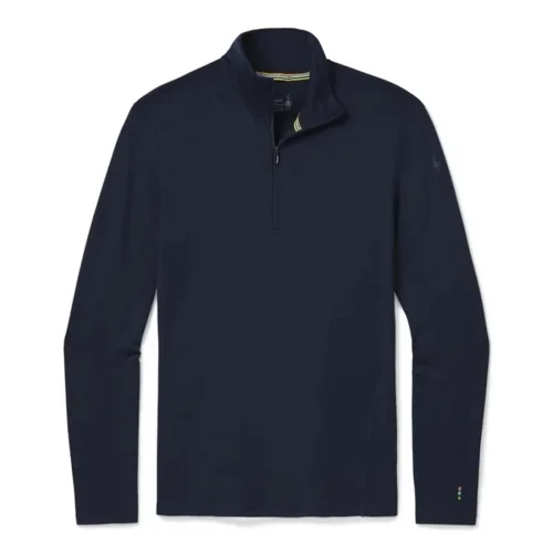 Męska koszulka Smartwool M'S Merino 250 Baselayer 1/4 Zip Boxed - Deep Navy Niska cena