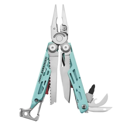 Hit cenowy Multitool Leatherman Signal - Aqua