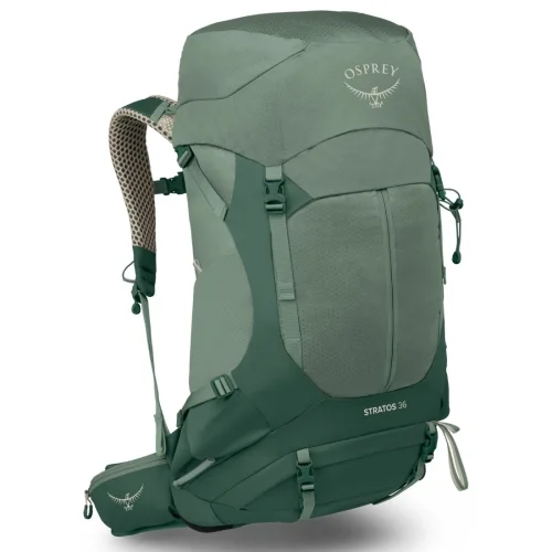 Męski plecak z wentylacją Osprey Stratos 36 –Pine Leaf Bezpieczne zakupy