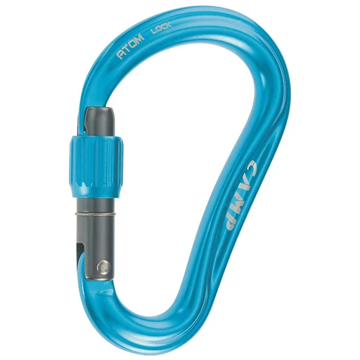 Premium Karabinek HMS Atom Lock - blue