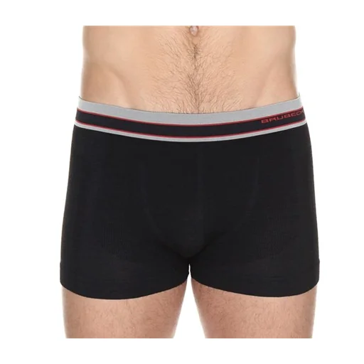 Bokserki męskie Active Wool - czarny Nowy