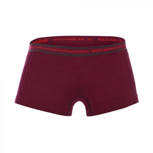 Bokserki damskie Active Wool - śliwkowy Tani