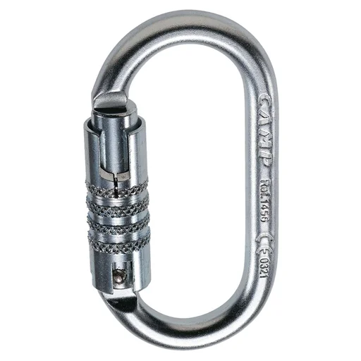 Karabinek stalowy Oval Pro 3Lock Szybka dostawa