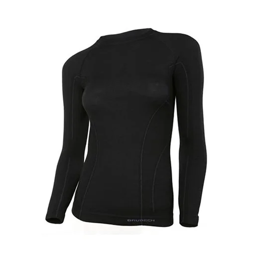 Obniżka ceny Koszulka damska Active Wool - czarny
