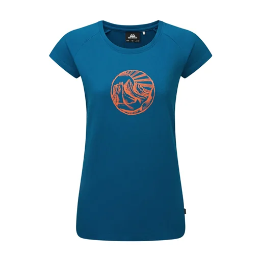 T-Shirt Rising Sun Women's Tee alto blue Wyprzedaż
