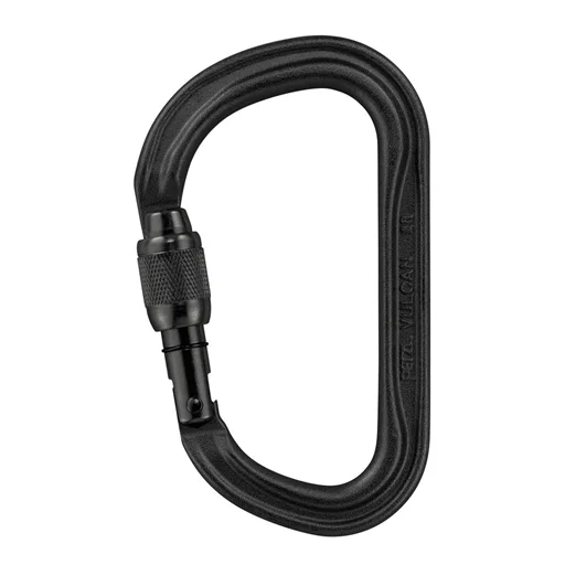 Karabinek Vulcan Screw-Lock czarny Popularny