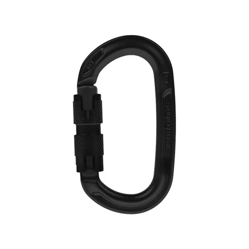 Karabinek Oxy Triple-Lock black Bezpieczne zakupy