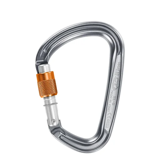Karabinek aluminiowy XL-D SG grey/orange Do wyczerpania zapasów