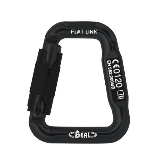 Karabinek Flat Link Black Oferta czasowa