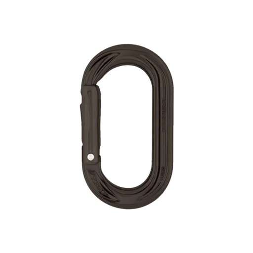 Karabinek owalny PerfectO Straight Gate Matt Grey Bezpieczne zakupy