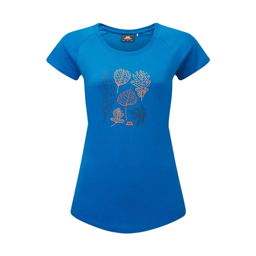 Darmowa dostawa T-Shirt damski Leaf mykonos blue