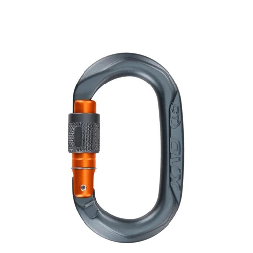 Karabinek aluminiowy OVX SG anthracite/orange Ekspresowa dostawa