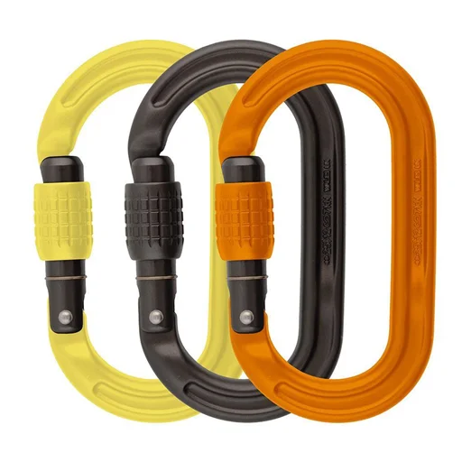 Karabinek owalny Ultra O Screwgate Colour 3 Pack Do wyczerpania zapasów