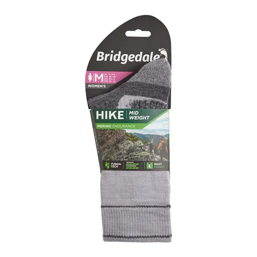 Ostatnia szansa Skarpety damskie Hike Mid Merino P silver