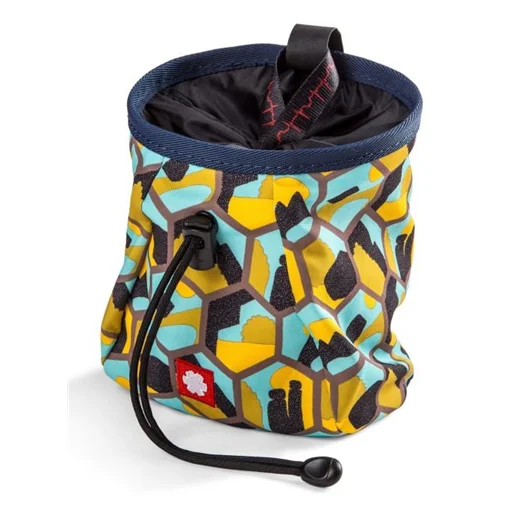 Promocja Woreczek na magnezję Lucky + Belt hexagon yellow