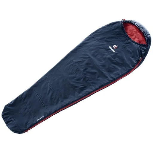 Łatwy zwrot Śpiwór Dreamlite L navy-cranberry zamek lewy
