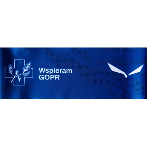Ograniczona ilość Opaska na głowę Wspieram GOPR blue