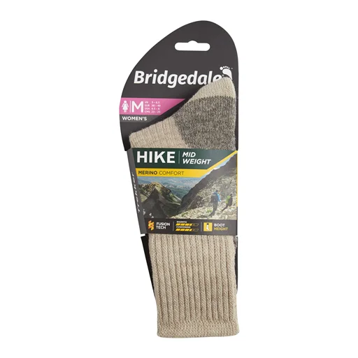Wyjątkowa oferta Skarpety damskie Hike Mid Merino C - natural