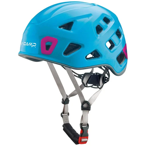 Bezpieczne zakupy Kask Storm light blue/fuchsia rozmiar L