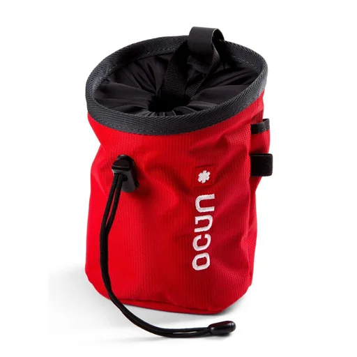 Woreczek na magnezję Push + Belt red twist Ekspresowa dostawa
