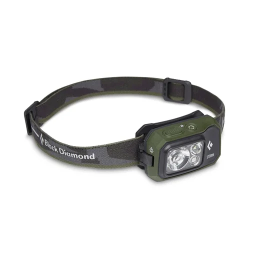 Łatwy zwrot Latarka czołowa Storm 450 Dark Olive