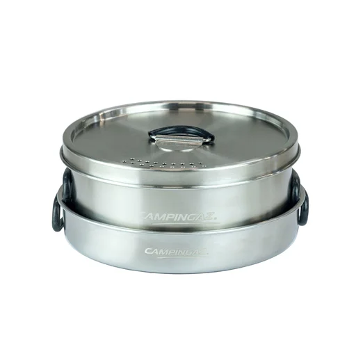 Ostatnia szansa Zestaw naczyń Stainless Steel Trekking Kit