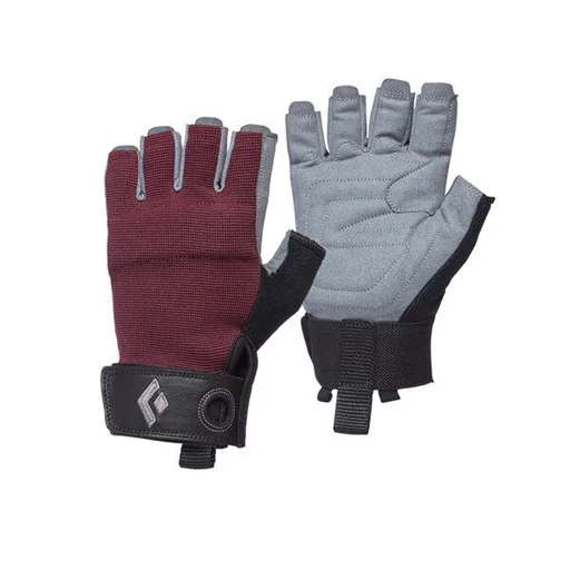 Niska cena Rękawiczki W'S Crag Half-Finger - bordeaux